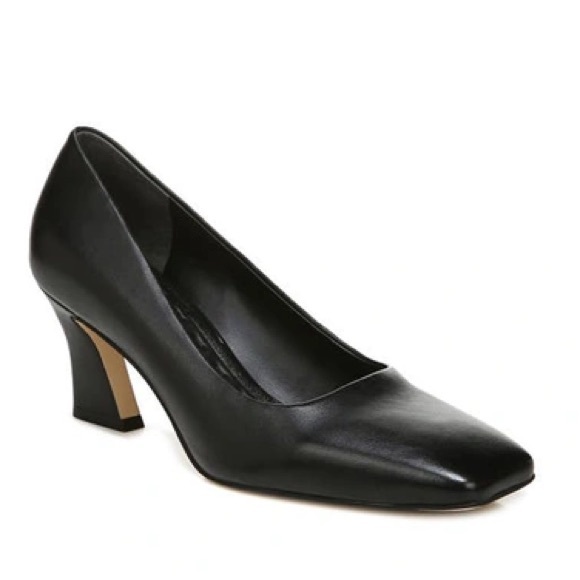 Sarto by Franco Sarto Dina Leather Square Toe Pumps - Picture 4 of 10